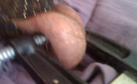 My balls getting crushed