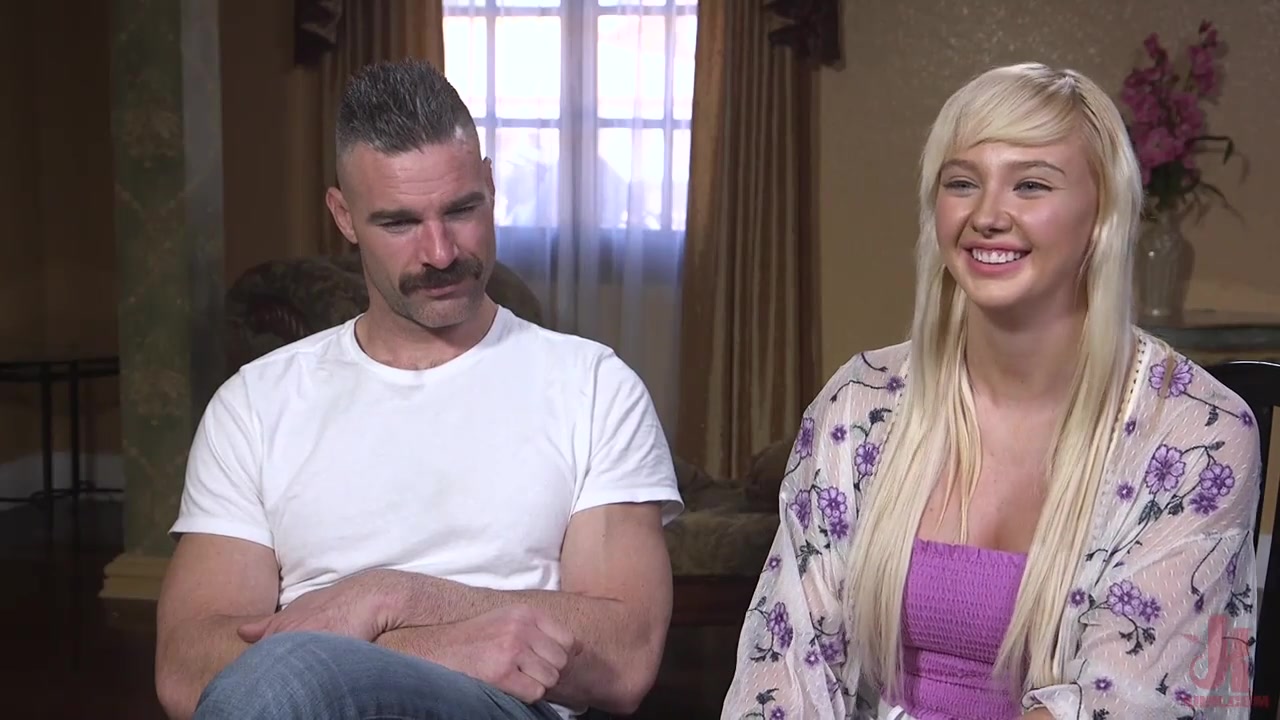 Gagged Blonde Bound and Fucked